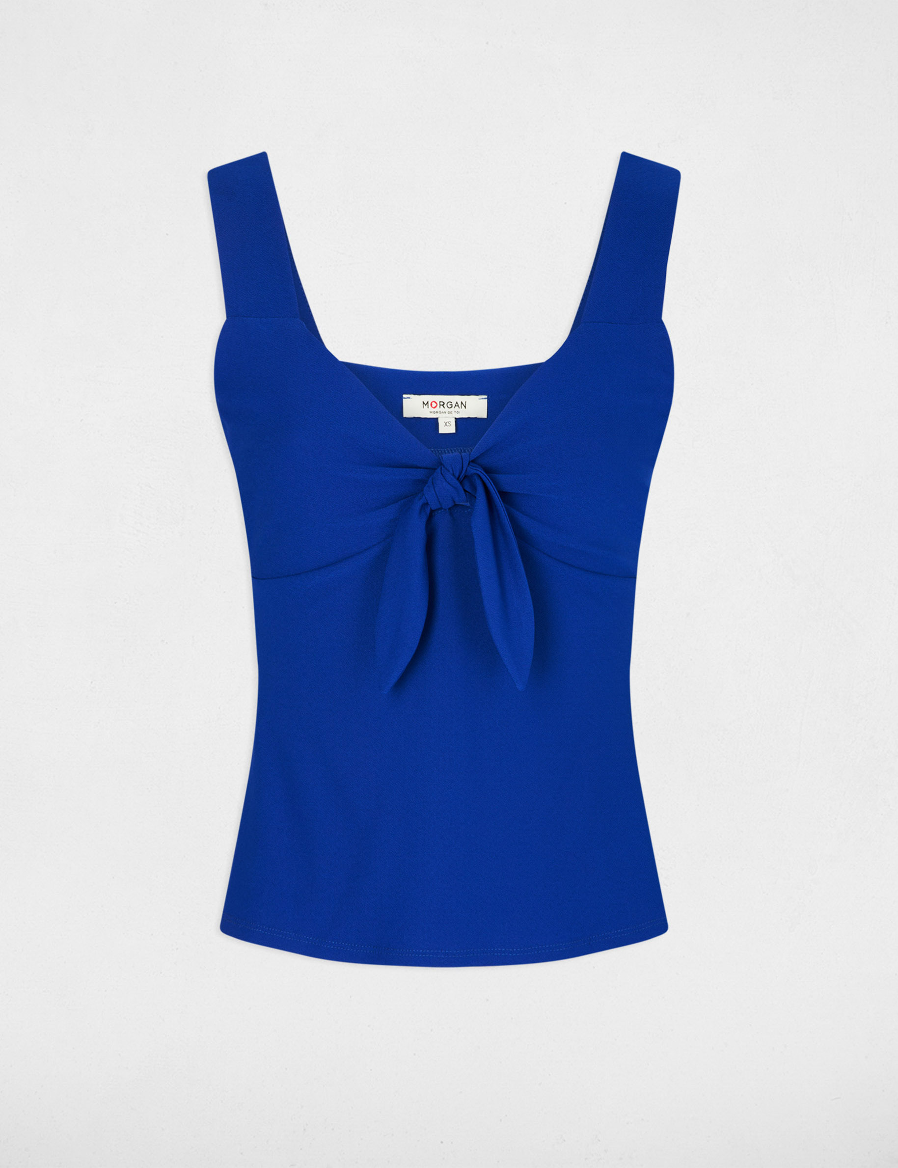 Camiseta tirantes azul electrico mujer sale