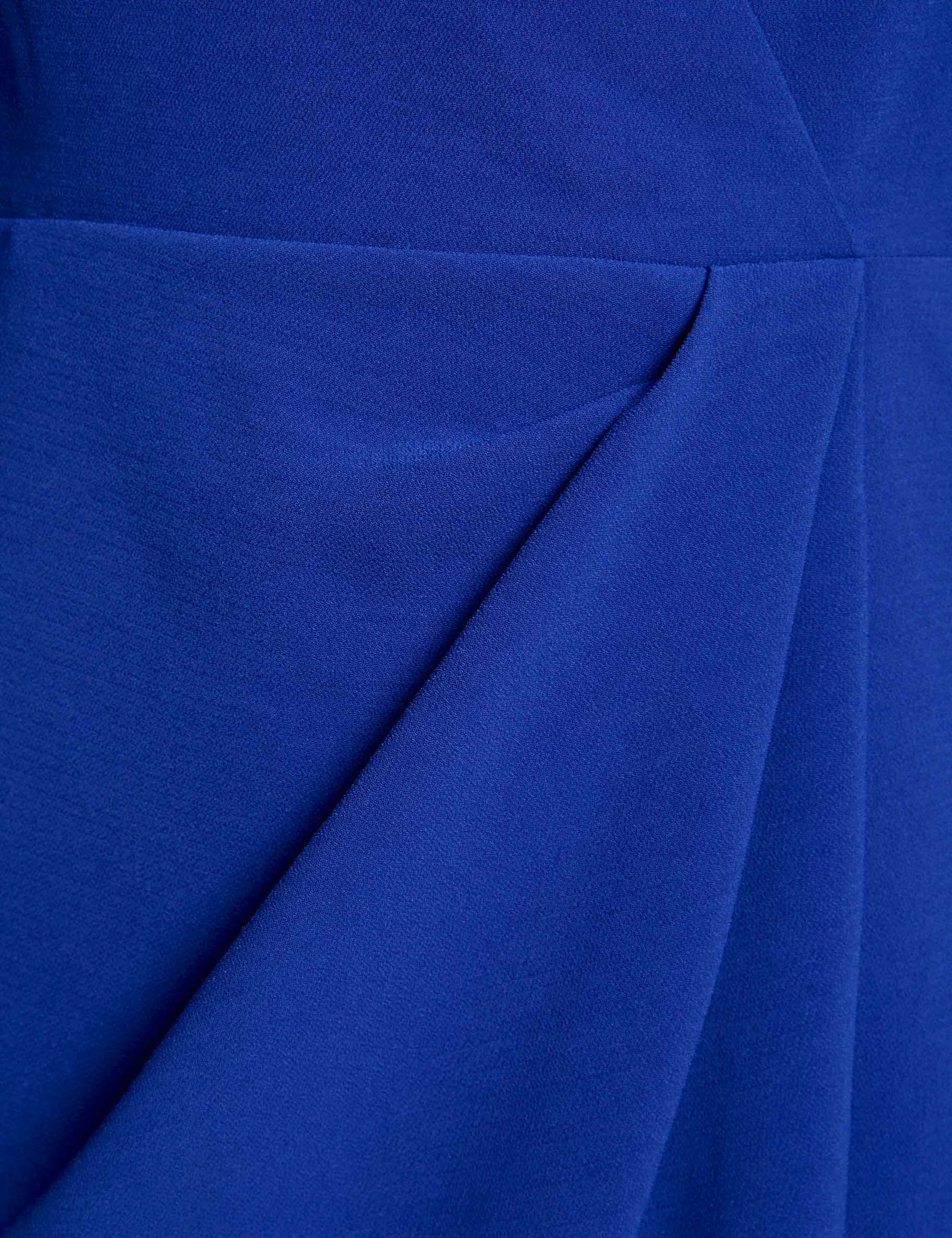 Vestidos Mujer  Morgan Vestido largo acampanado con hebilla azul marino  mujer Azul Marino ⋆ Omtotheworld