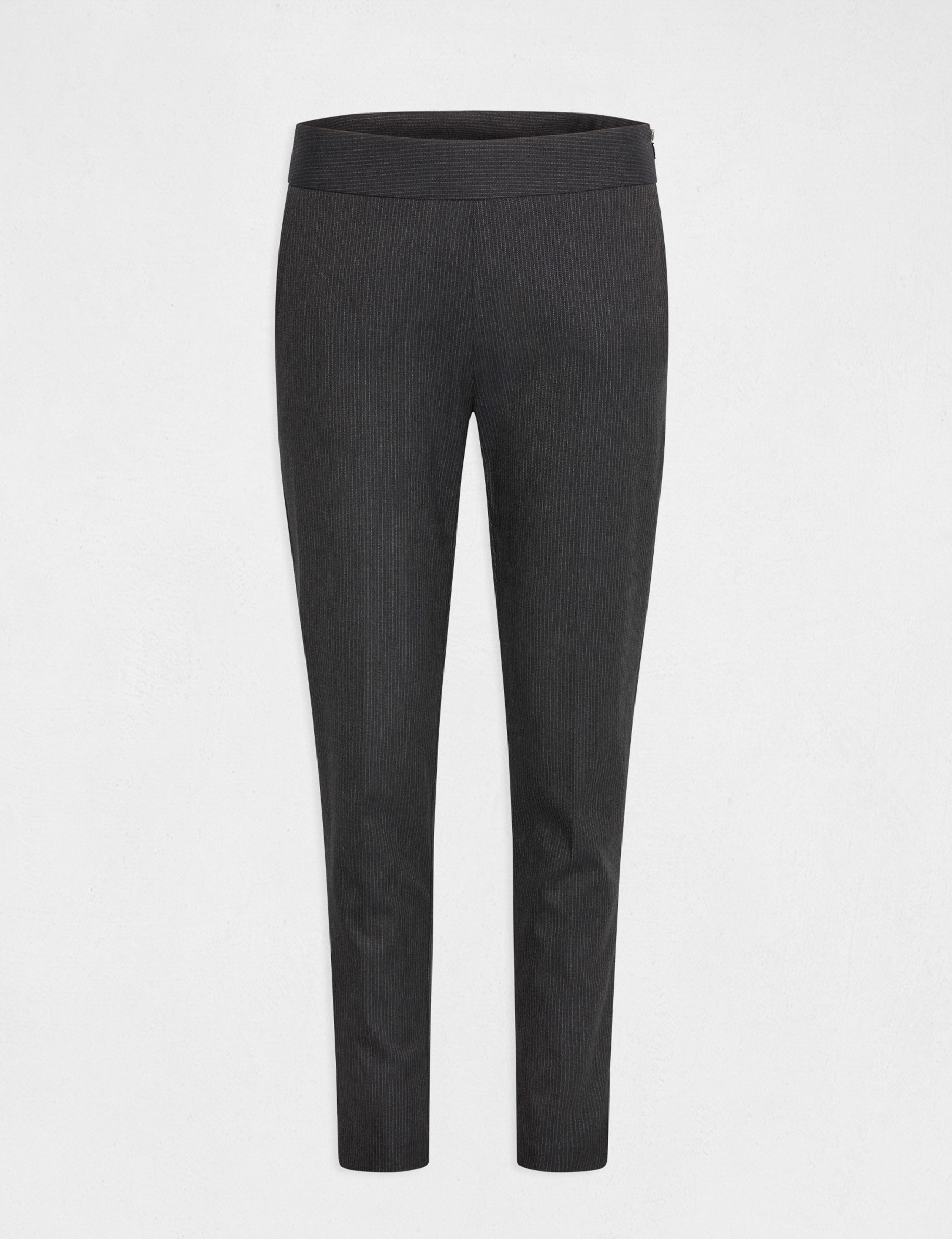 Pantalon gris best sale rayas mujer